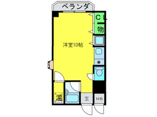 スカイコ－ト堺の物件間取画像